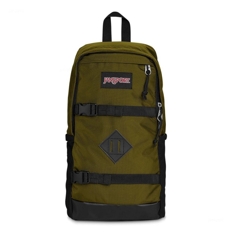 JanSport Off Campus Sling Kuriertaschen Rucksäcke Olivgrün | CHIIZ52938