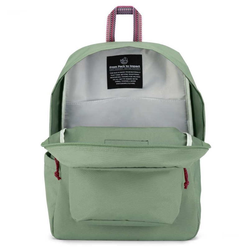 JanSport Restore Pack Schulrucksäcke Rucksäcke Olivgrün | ZCHNQ54763