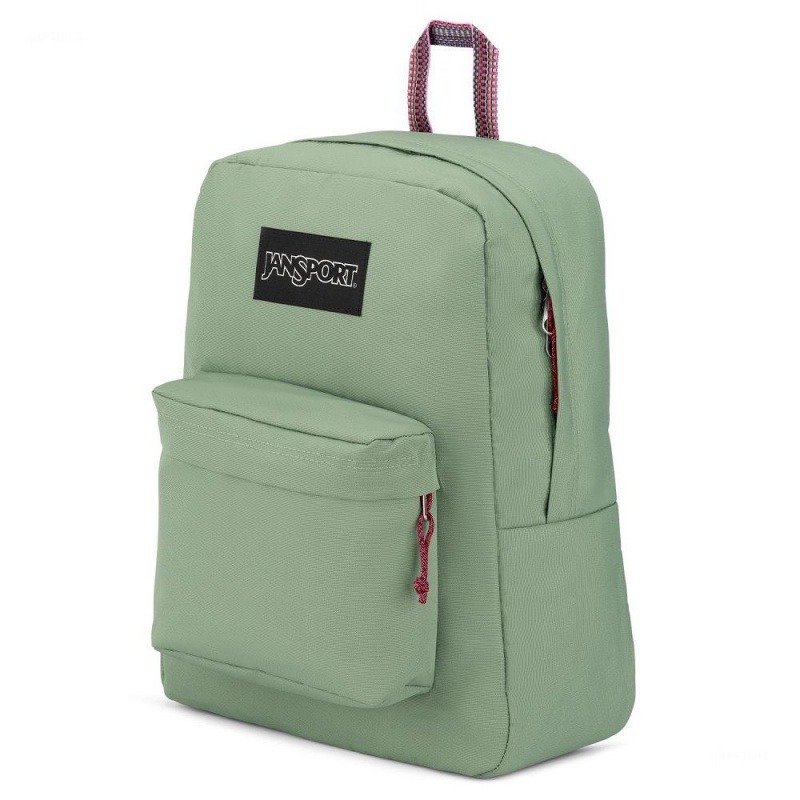 JanSport Restore Pack Schulrucksäcke Rucksäcke Olivgrün | ZCHNQ54763