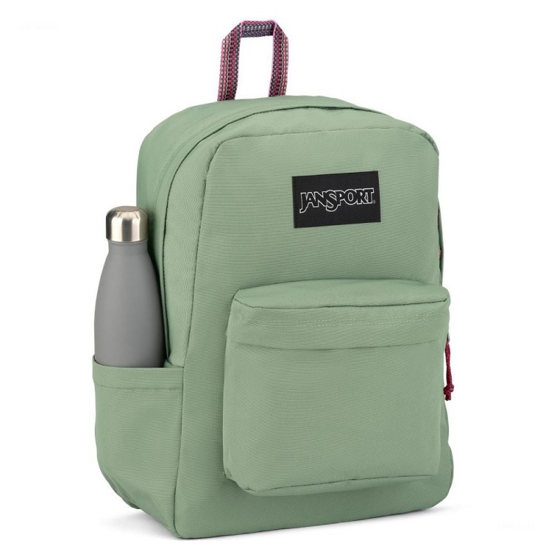 JanSport Restore Pack Schulrucksäcke Rucksäcke Olivgrün | ZCHNQ54763