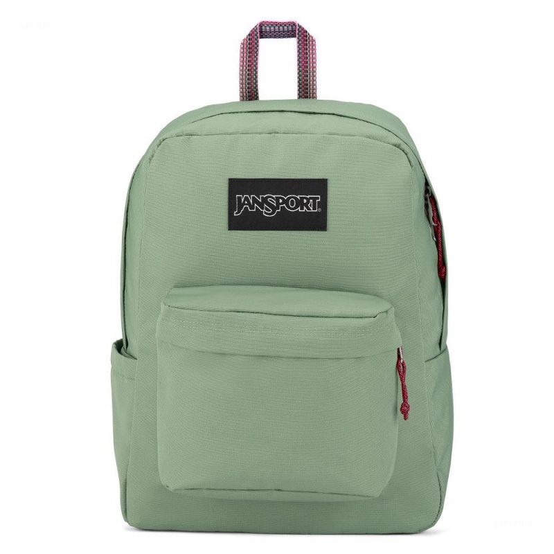 JanSport Restore Pack Schulrucksäcke Rucksäcke Olivgrün | ZCHNQ54763