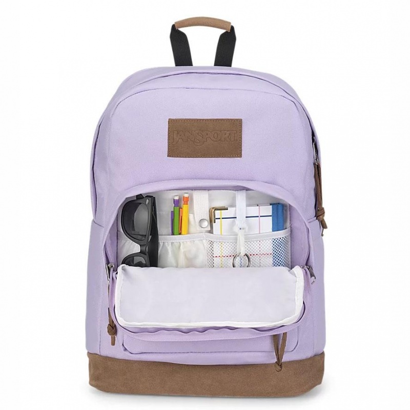 JanSport Right Pack Premium Schulrucksäcke Rucksäcke Lila | CHDFL19327