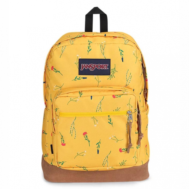 JanSport Right Pack Schulrucksäcke Rucksäcke Gelb | ACHDF49025