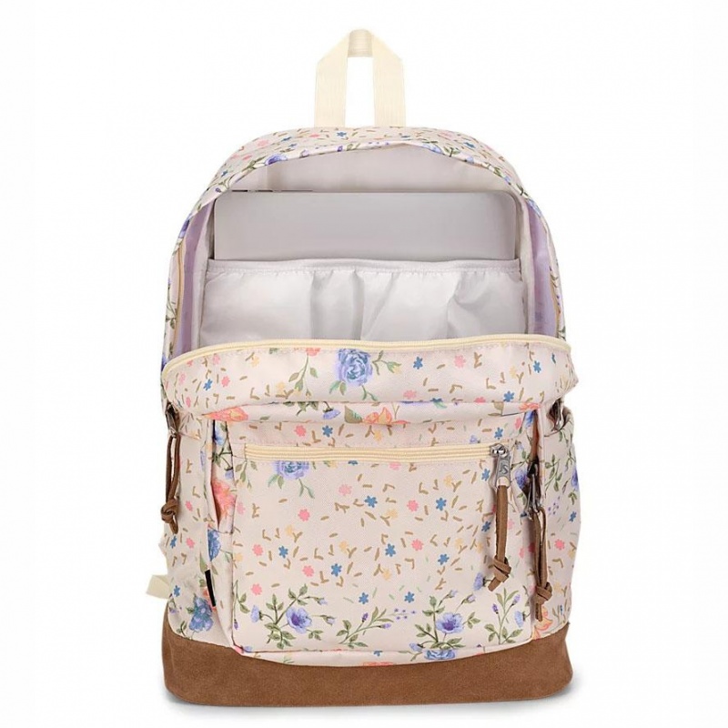 JanSport Right Pack Schulrucksäcke Rucksäcke Beige | QCHWA54166