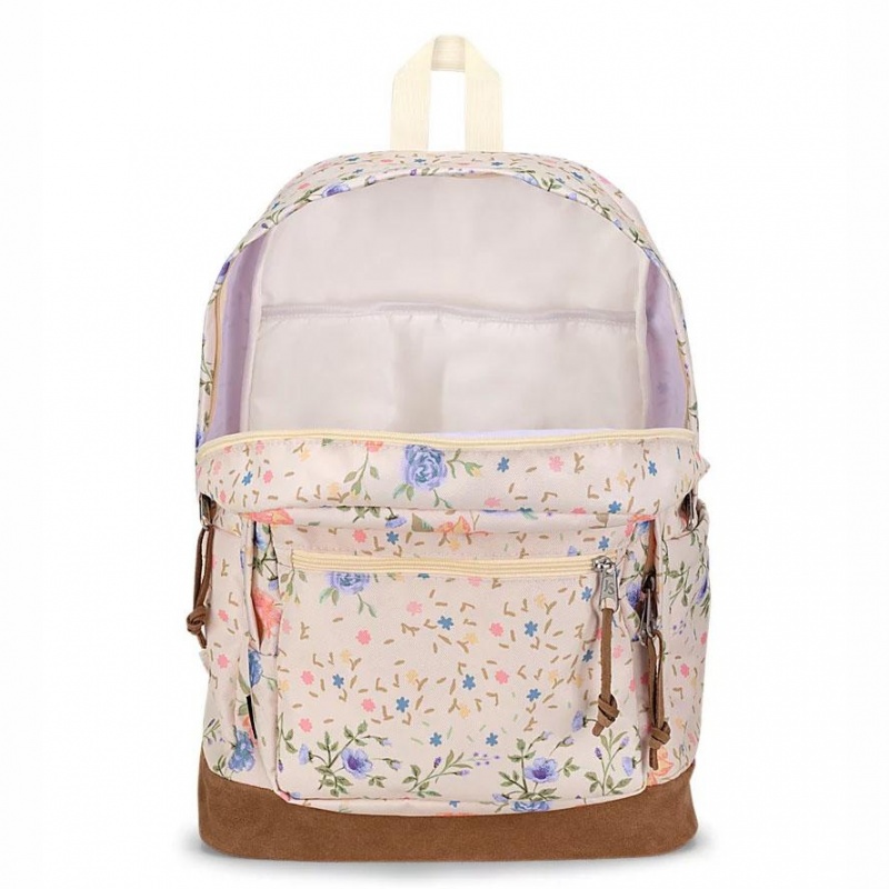 JanSport Right Pack Schulrucksäcke Rucksäcke Beige | QCHWA54166