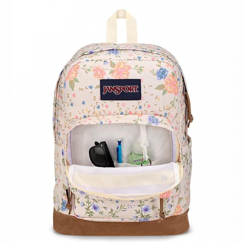 JanSport Right Pack Schulrucksäcke Rucksäcke Beige | QCHWA54166