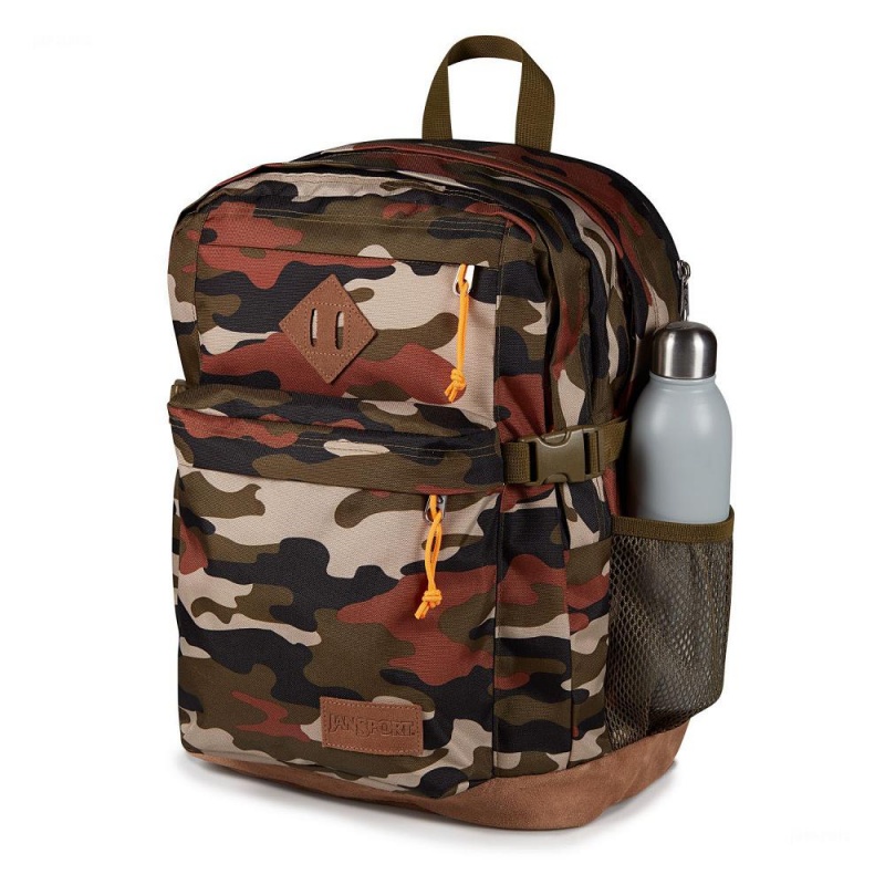 JanSport SUEDE CAMPUS Laptop Rucksack Rucksäcke Camouflage | ZCHMJ60597