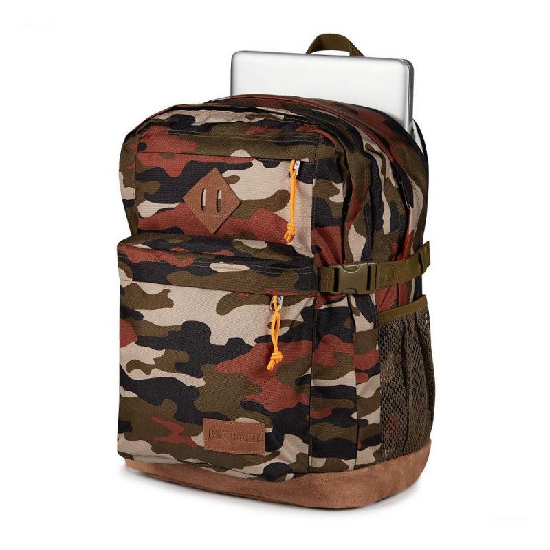 JanSport SUEDE CAMPUS Laptop Rucksack Rucksäcke Camouflage | ZCHMJ60597