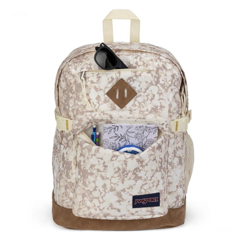 JanSport SUEDE CAMPUS Schulrucksäcke Rucksäcke Beige | ECHHC26112