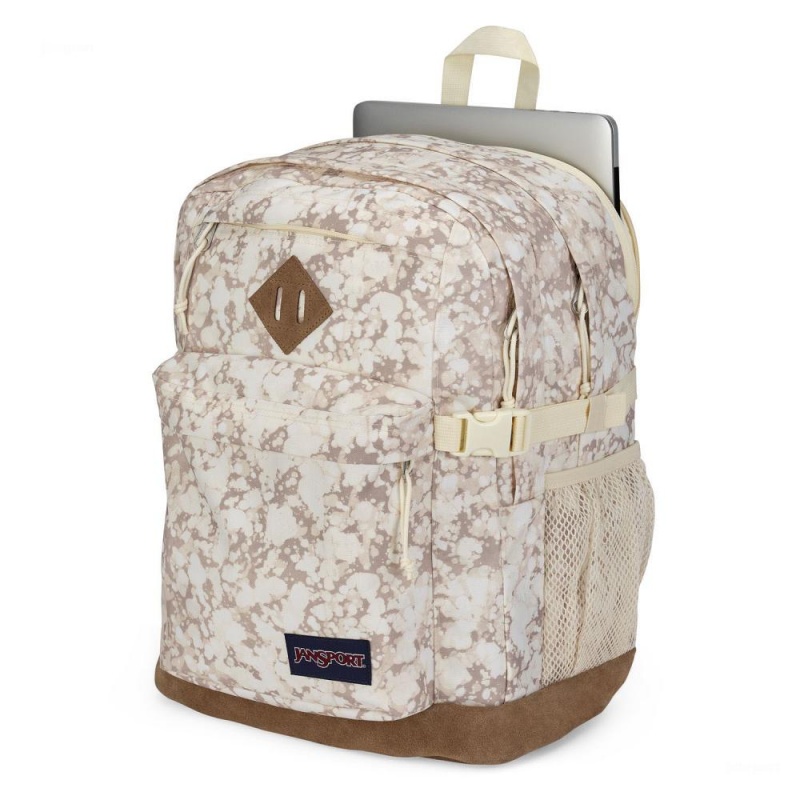 JanSport SUEDE CAMPUS Schulrucksäcke Rucksäcke Beige | ECHHC26112