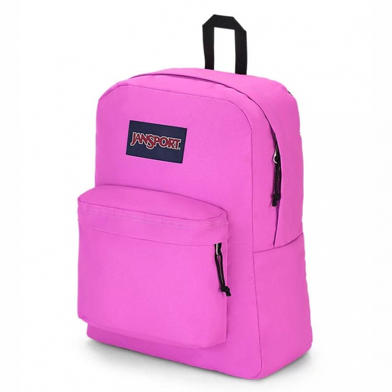 JanSport SuperBreak® Plus Laptop Rucksack Rucksäcke Rosa | CHZPD33928