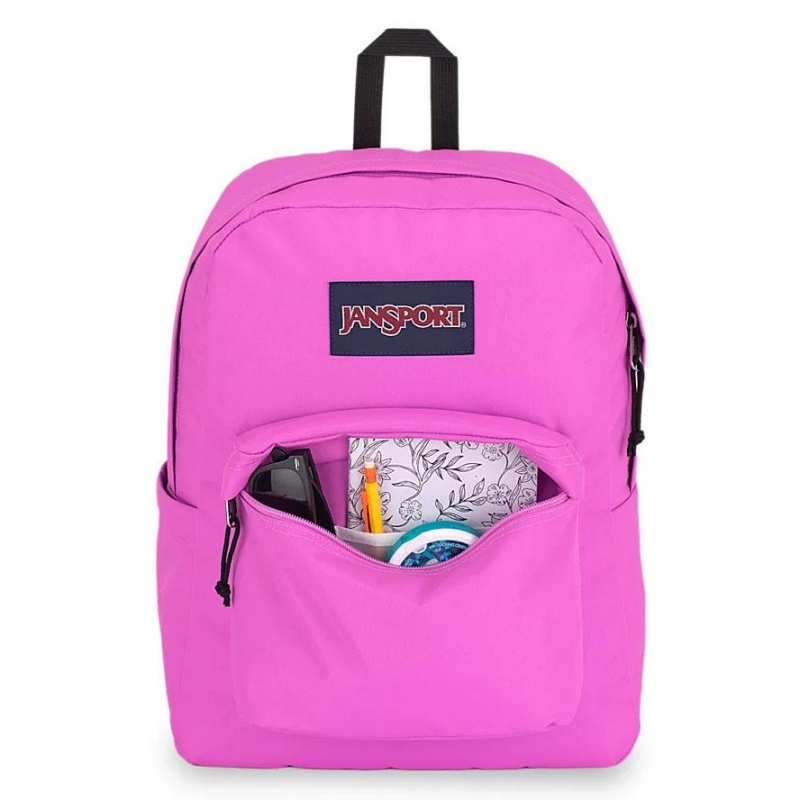 JanSport SuperBreak® Plus Laptop Rucksack Rucksäcke Rosa | CHZPD33928