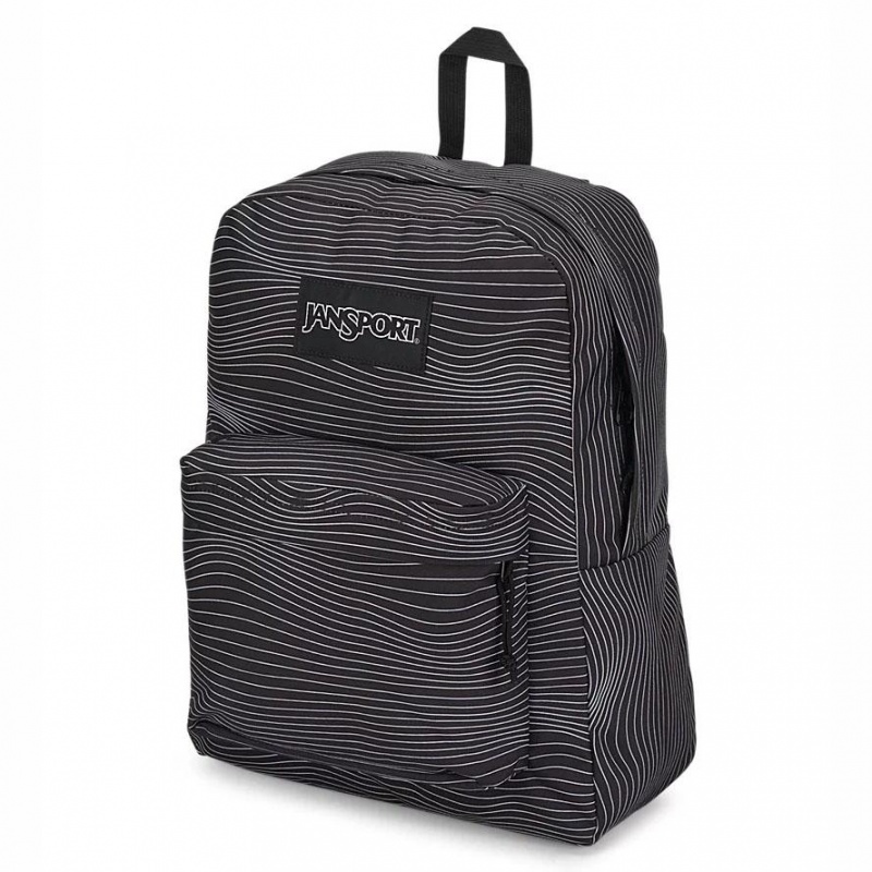 JanSport SuperBreak® Plus Laptop Rucksack Rucksäcke Schwarz | CHXBR62078