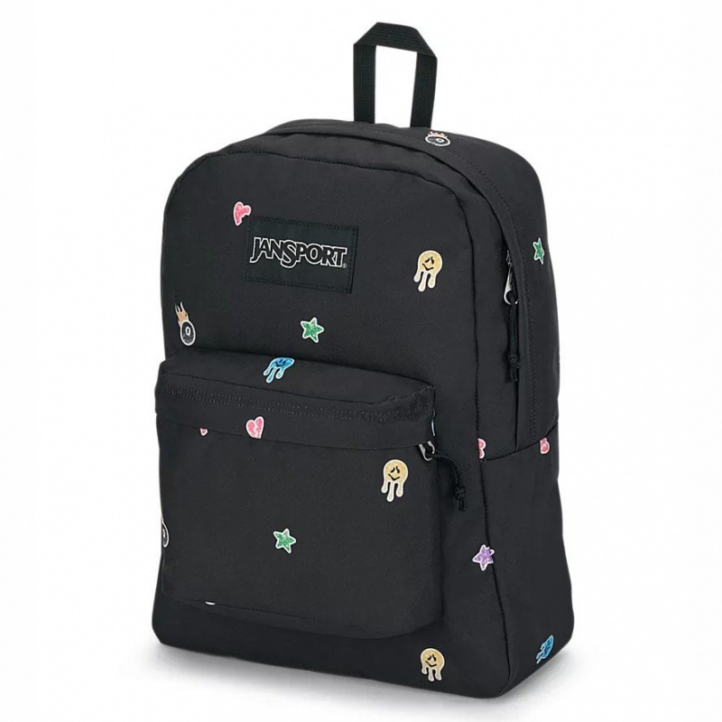 JanSport SuperBreak® Plus Laptop Rucksack Rucksäcke Schwarz | UCHTG19034