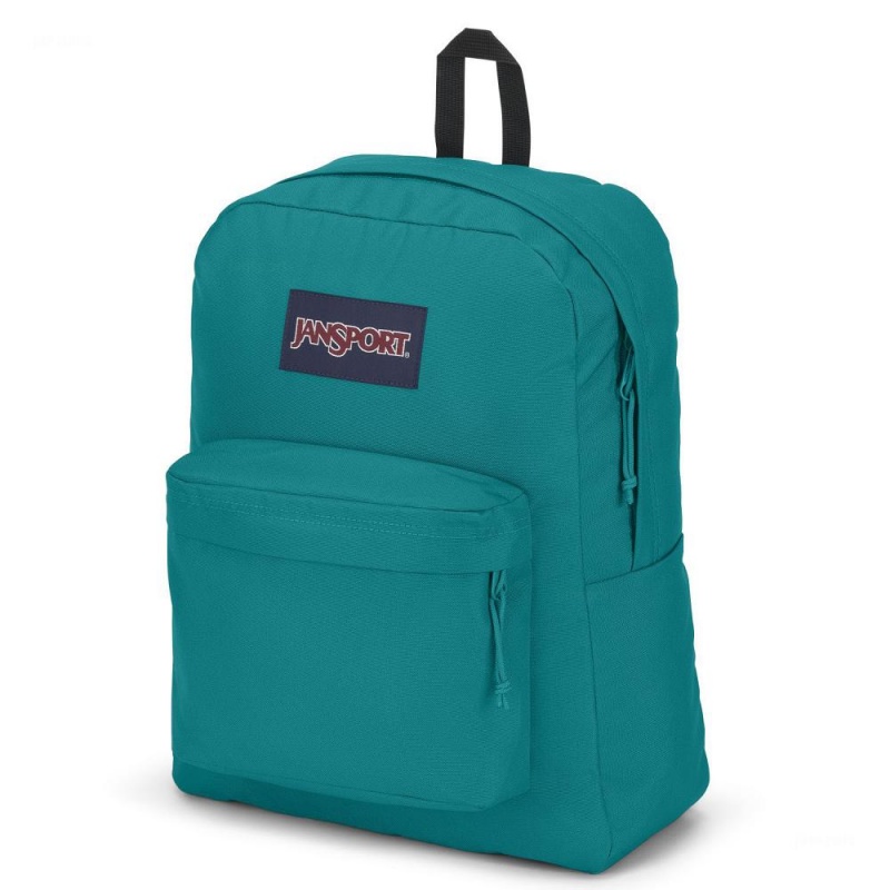 JanSport SuperBreak® Plus Laptop Rucksack Rucksäcke Türkis | LCHTR96822