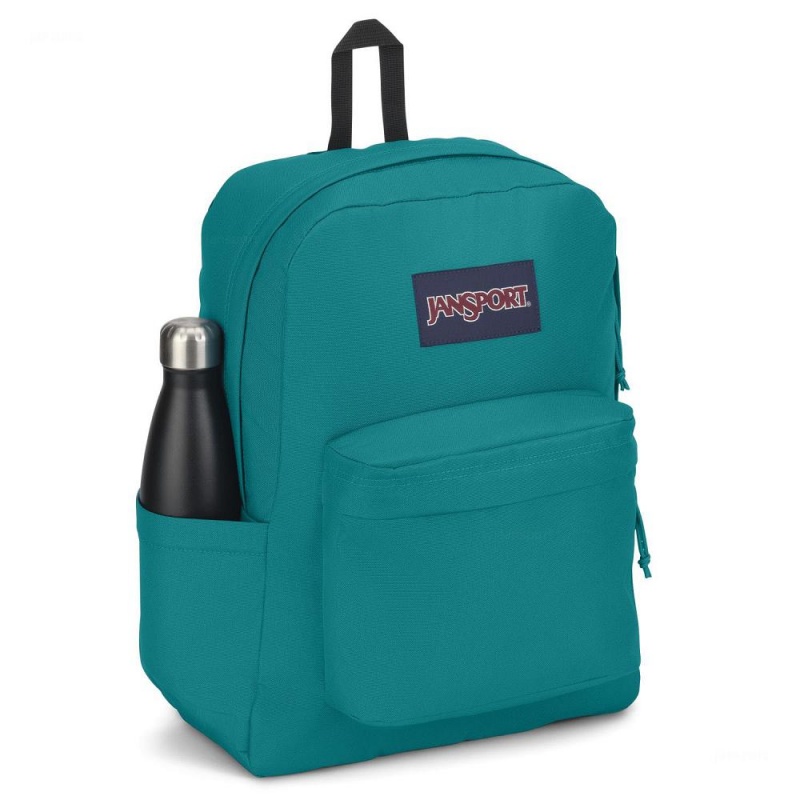 JanSport SuperBreak® Plus Laptop Rucksack Rucksäcke Türkis | LCHTR96822