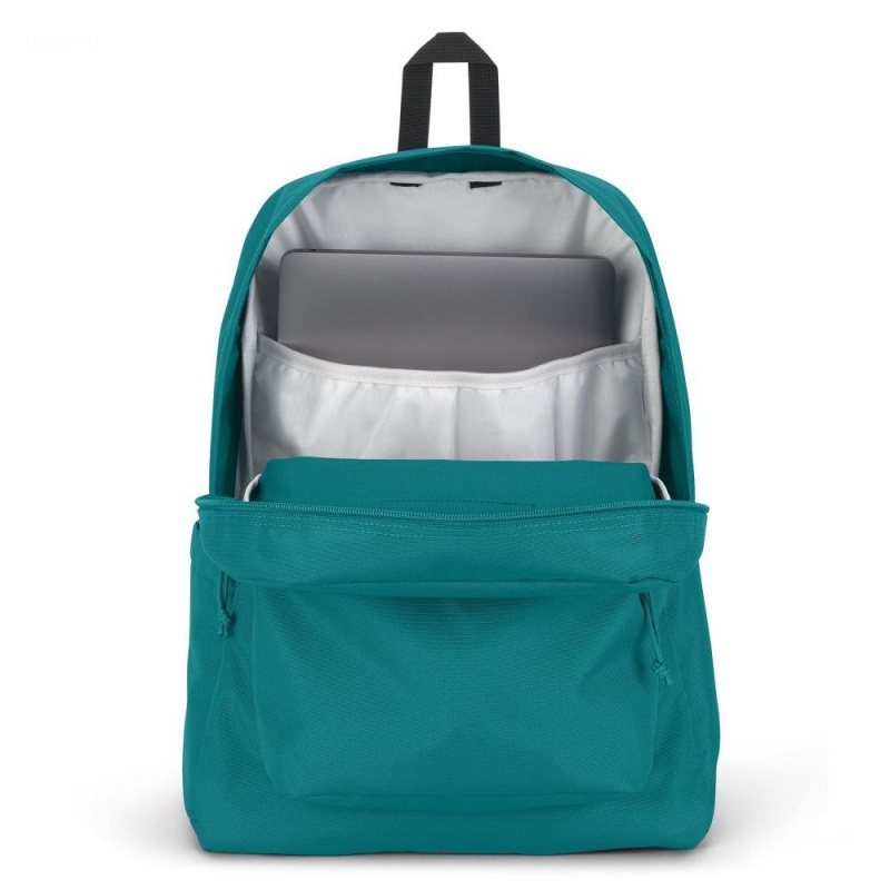 JanSport SuperBreak® Plus Laptop Rucksack Rucksäcke Türkis | LCHTR96822