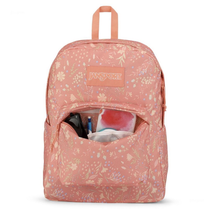 JanSport SuperBreak® Plus Laptop Rucksack Rucksäcke Rosa | DCHVO63633