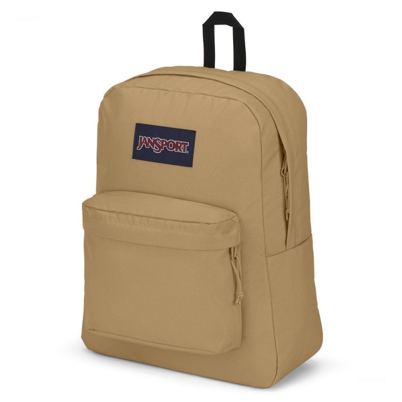 JanSport SuperBreak® Plus Laptop Rucksack Rucksäcke Khaki | MCHHR84958