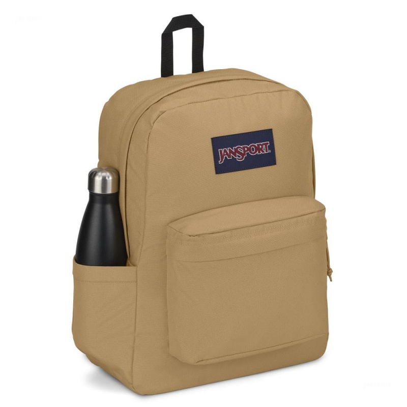 JanSport SuperBreak® Plus Laptop Rucksack Rucksäcke Khaki | MCHHR84958