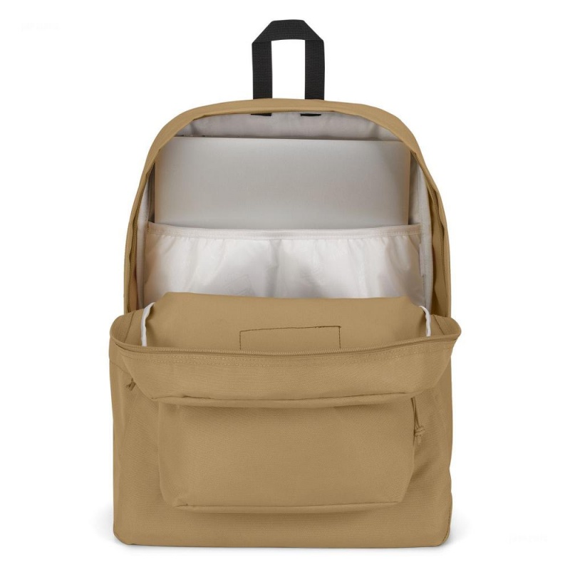 JanSport SuperBreak® Plus Laptop Rucksack Rucksäcke Khaki | MCHHR84958