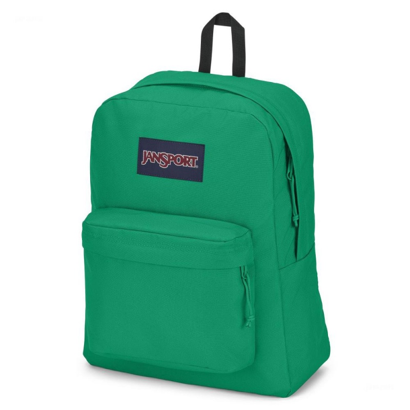 JanSport SuperBreak® Plus Laptop Rucksack Rucksäcke Grün | UCHTG13265