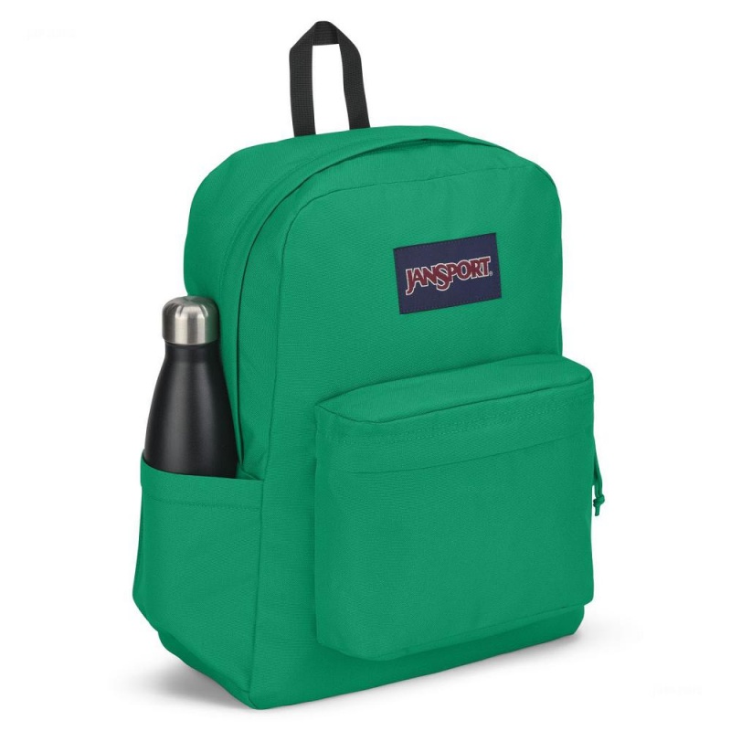 JanSport SuperBreak® Plus Laptop Rucksack Rucksäcke Grün | UCHTG13265