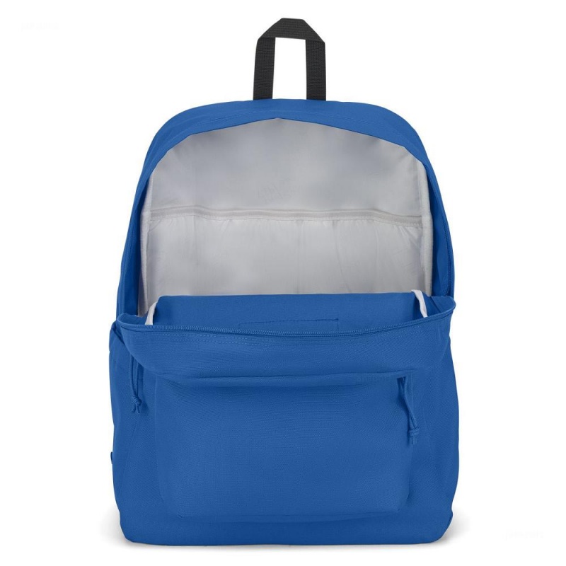 JanSport SuperBreak® Plus Laptop Rucksack Rucksäcke Blau | QCHUV95335