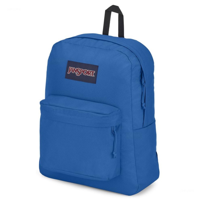 JanSport SuperBreak® Plus Laptop Rucksack Rucksäcke Blau | QCHUV95335