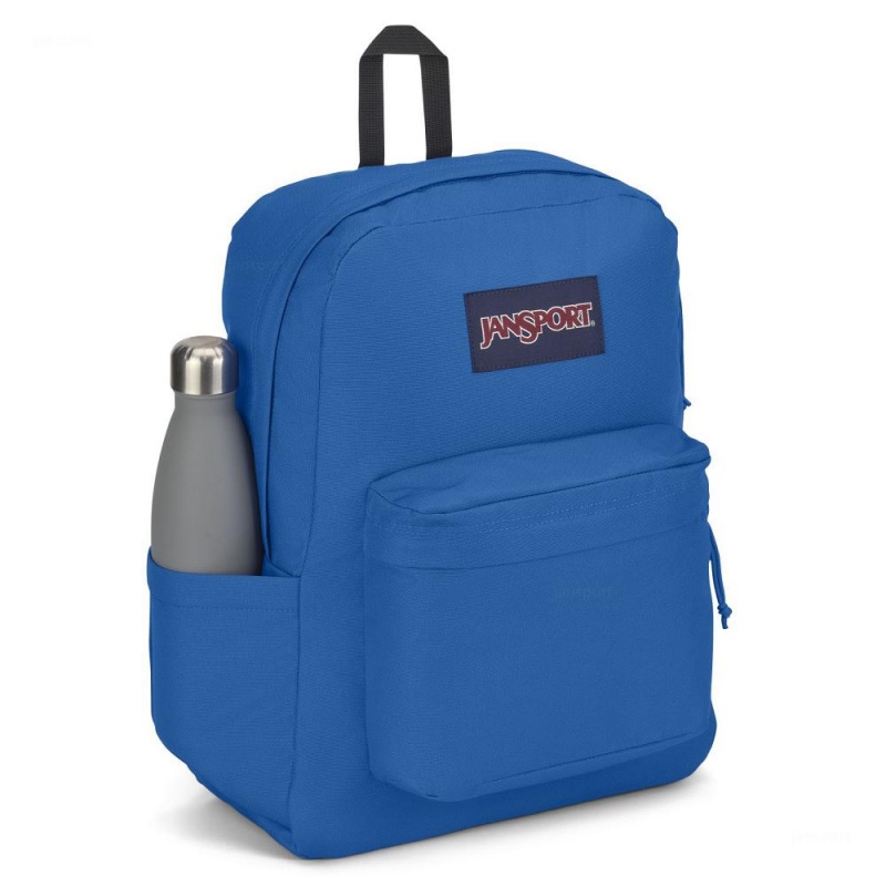 JanSport SuperBreak® Plus Laptop Rucksack Rucksäcke Blau | QCHUV95335