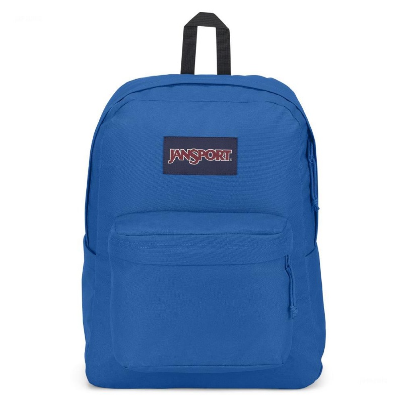 JanSport SuperBreak® Plus Laptop Rucksack Rucksäcke Blau | QCHUV95335