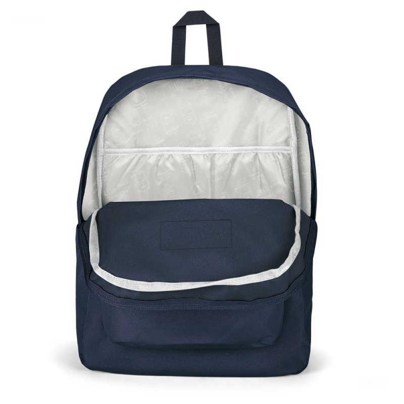 JanSport SuperBreak® Plus Laptop Rucksack Rucksäcke Navy | DCHKV31246