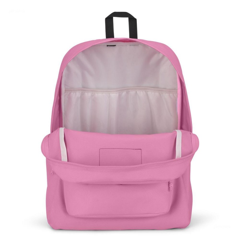 JanSport SuperBreak® Plus Laptop Rucksack Rucksäcke Rosa | FCHHY73985