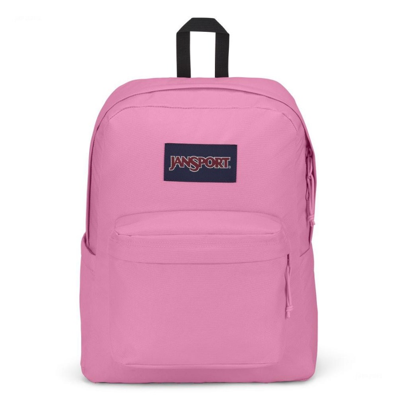 JanSport SuperBreak® Plus Laptop Rucksack Rucksäcke Rosa | FCHHY73985