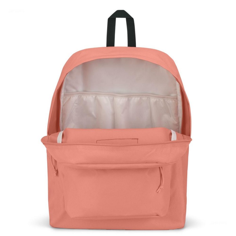 JanSport SuperBreak® Plus Laptop Rucksack Rucksäcke Rosa | ECHVG53178