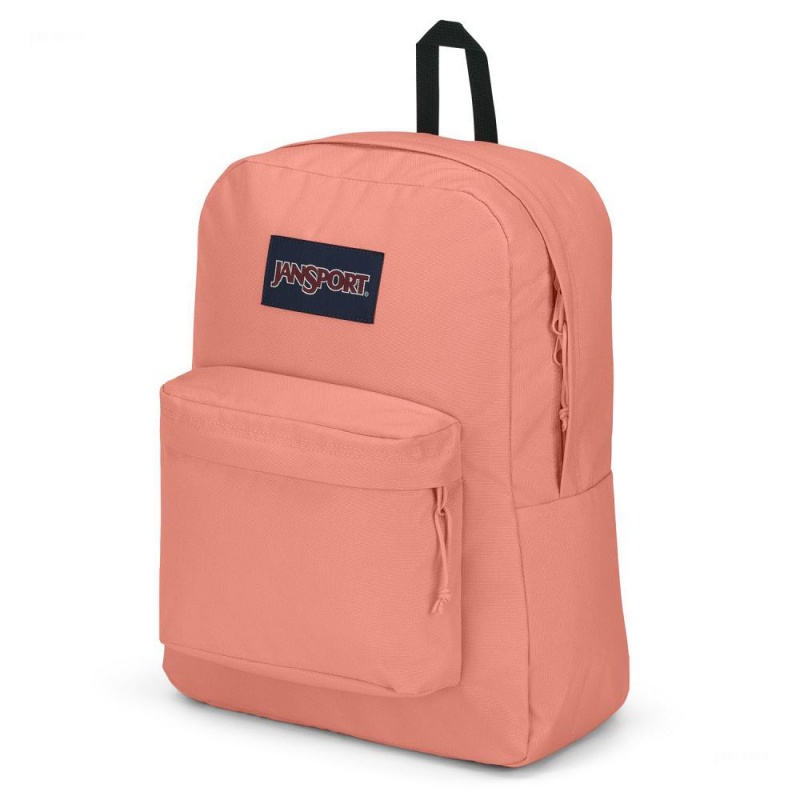 JanSport SuperBreak® Plus Laptop Rucksack Rucksäcke Rosa | ECHVG53178