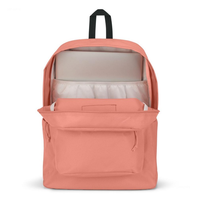 JanSport SuperBreak® Plus Laptop Rucksack Rucksäcke Rosa | ECHVG53178