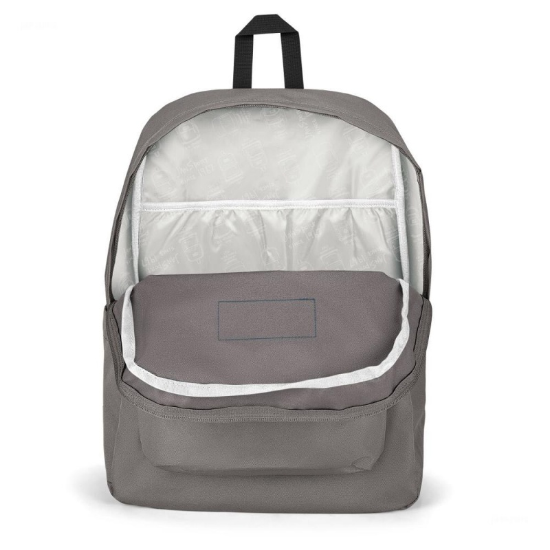 JanSport SuperBreak® Plus Laptop Rucksack Rucksäcke Tiefesgrau | FCHUI50603