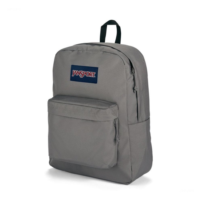 JanSport SuperBreak® Plus Laptop Rucksack Rucksäcke Tiefesgrau | FCHUI50603