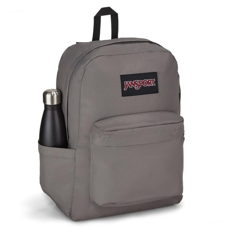 JanSport SuperBreak® Plus Laptop Rucksack Rucksäcke Tiefesgrau | FCHUI50603