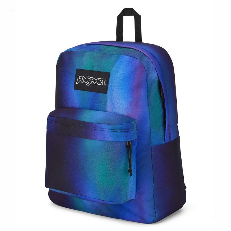 JanSport SuperBreak® Plus Laptop Rucksack Rucksäcke Blau | CHCIF73730