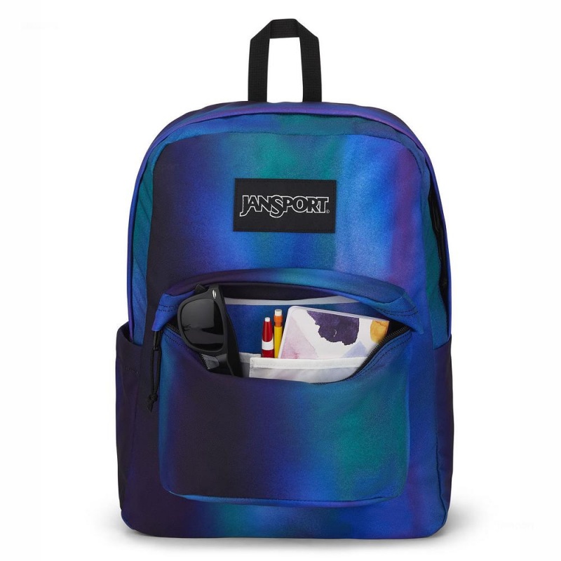 JanSport SuperBreak® Plus Laptop Rucksack Rucksäcke Blau | CHCIF73730