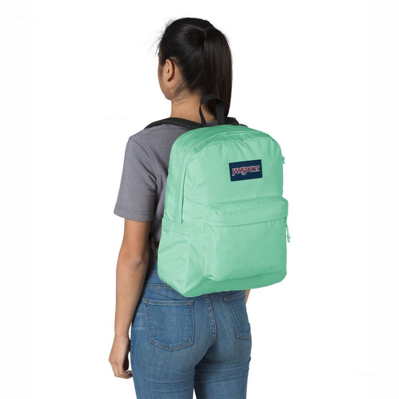 JanSport SuperBreak® Plus Laptop Rucksack Rucksäcke Türkis | UCHND54330