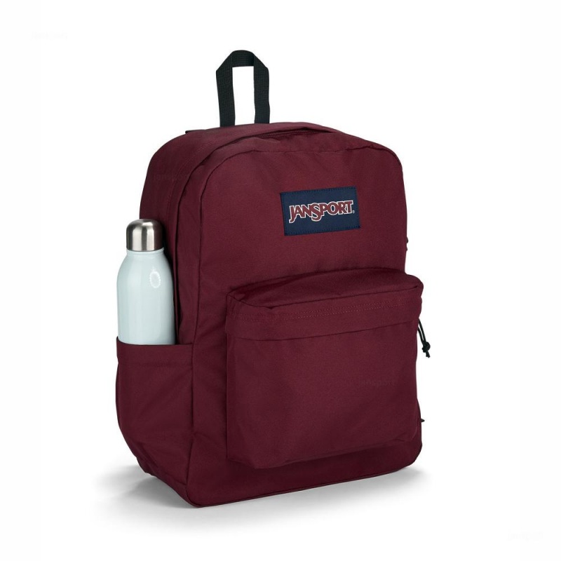 JanSport SuperBreak® Plus Laptop Rucksack Rucksäcke Bordeaux | GCHUC42464