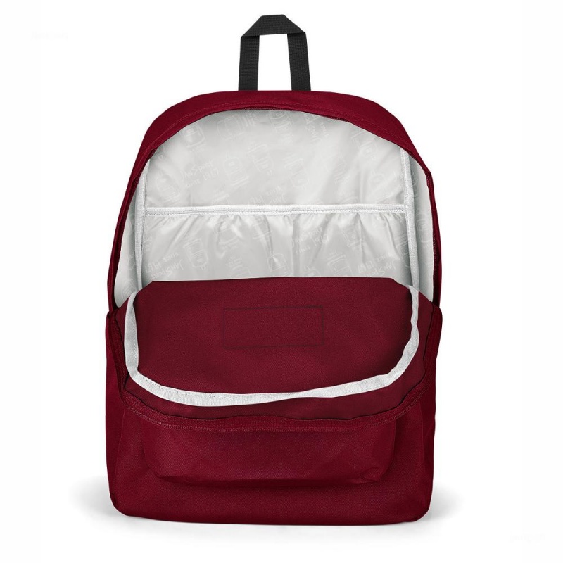 JanSport SuperBreak® Plus Laptop Rucksack Rucksäcke Bordeaux | GCHUC42464