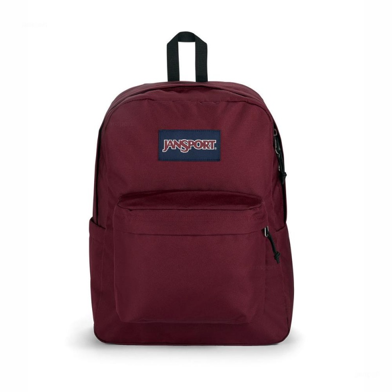 JanSport SuperBreak® Plus Laptop Rucksack Rucksäcke Bordeaux | GCHUC42464