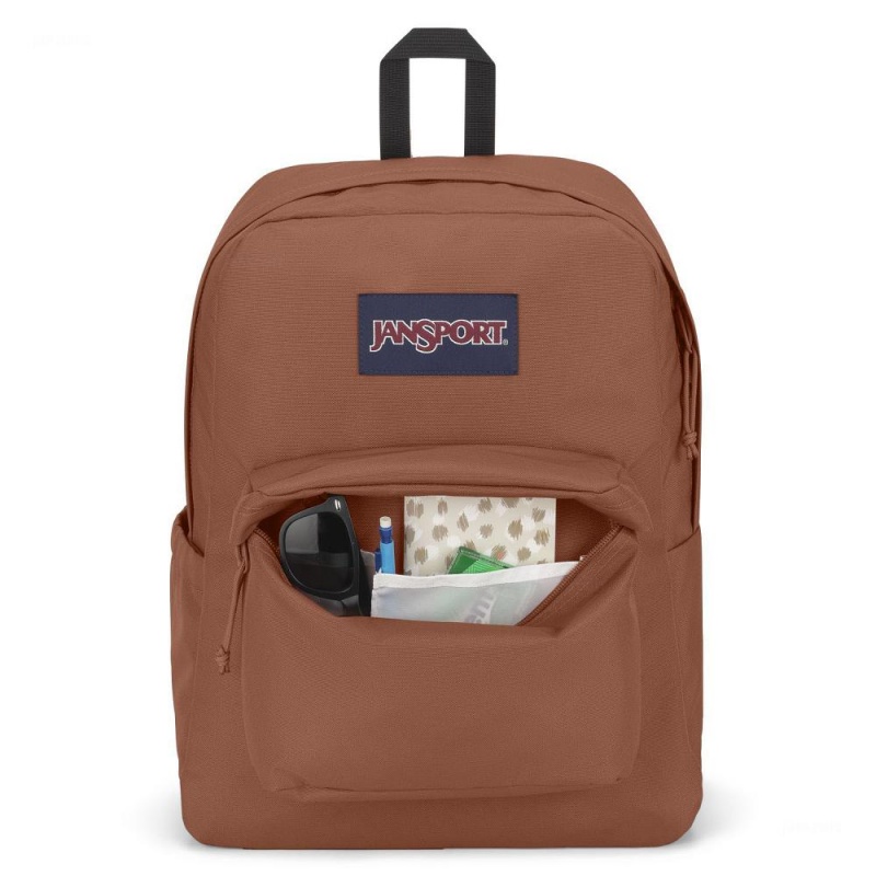 JanSport SuperBreak® Plus Schulrucksäcke Rucksäcke Braun | XCHGW10705