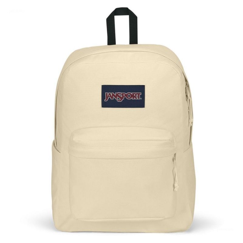 JanSport SuperBreak® Plus Schulrucksäcke Rucksäcke Beige | PCHQX70645