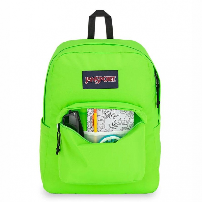 JanSport SuperBreak® Plus Schulrucksäcke Rucksäcke Grün | CHZDE55738