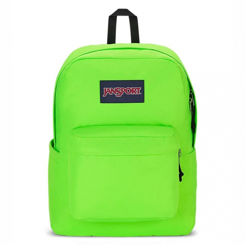 JanSport SuperBreak® Plus Schulrucksäcke Rucksäcke Grün | CHZDE55738